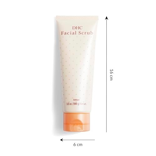 DHC Facial Scrub – Gentle Exfoliating Cleanser for Smooth, Hydrated Skin (3.5 oz) Avelisse