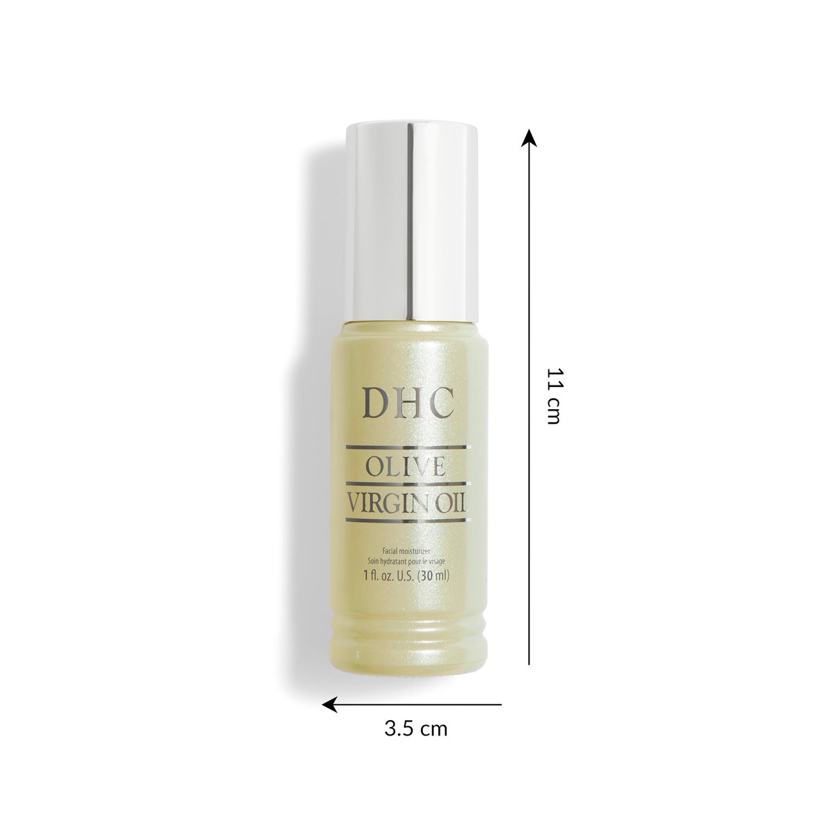 DHC Olive Virgin Oil Facial Moisturizer - Lightweight Hydrating Facial Oil for All Skin Types - Fragrance & Colorant Free - 1 fl. oz. Avelisse