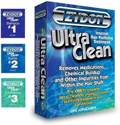Zydot Ultra Clean Hair Detox Shampoo & Conditioner Kit – Deep Cleansing for Hair Shaft Detox Avelisse