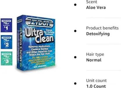 Zydot Ultra Clean Hair Detox Shampoo & Conditioner Kit – Deep Cleansing for Hair Shaft Detox Avelisse