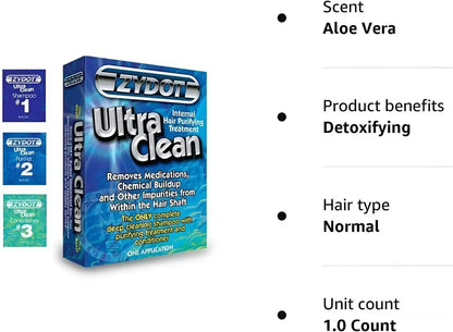Zydot Ultra Clean Hair Detox Shampoo & Conditioner Kit – Deep Cleansing for Hair Shaft Detox Avelisse