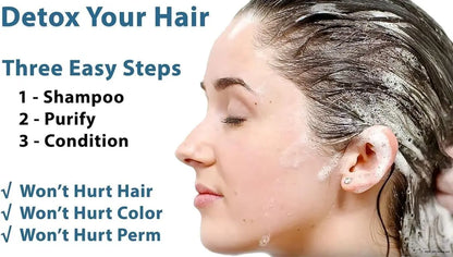 Zydot Ultra Clean Hair Detox Shampoo & Conditioner Kit – Deep Cleansing for Hair Shaft Detox Avelisse