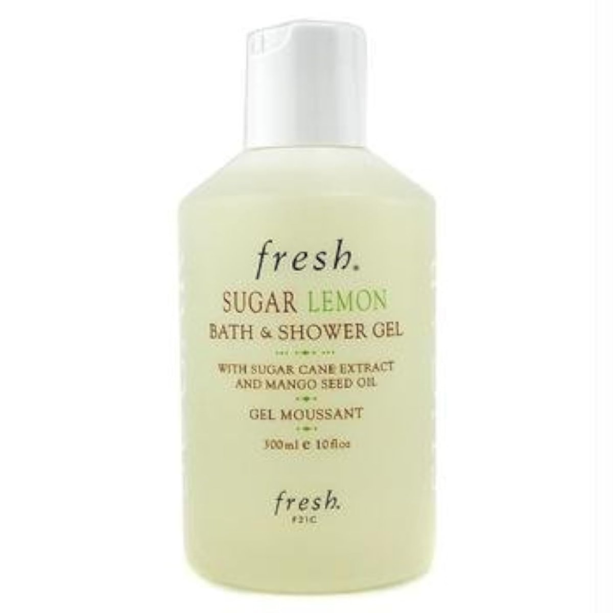 Fresh Sugar Lemon Bath & Shower Gel - 300ml/10oz | Energizing Citrus Body Wash Avelisse