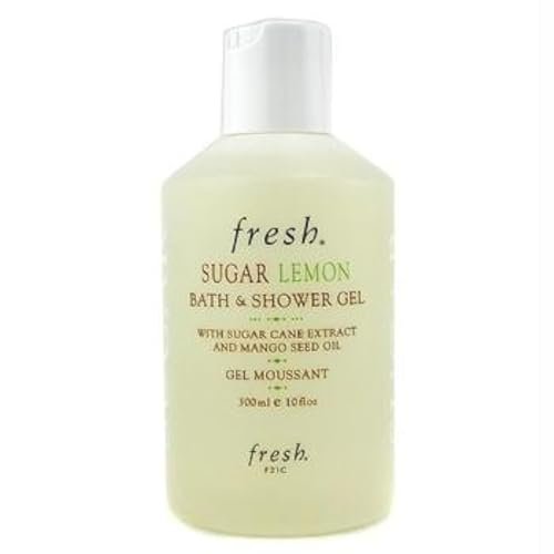 Fresh Sugar Lemon Bath & Shower Gel - 300ml/10oz | Energizing Citrus Body Wash Avelisse