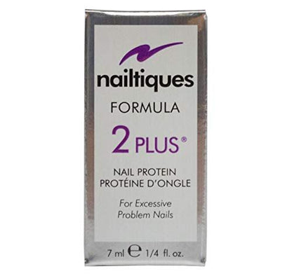 Nailtiques Protein for Nails - Formula 2, 0.25 oz | Nail Strengthener & Growth Formula