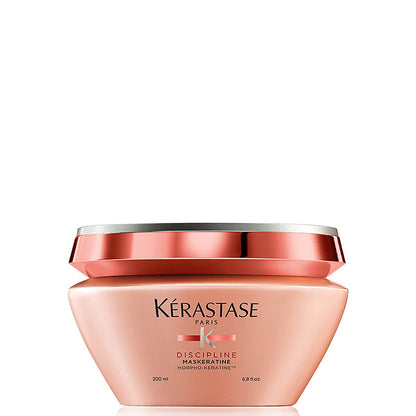 KÉRASTASE Discipline Maskeratine Hair Mask – Restorative Anti-Frizz & Heat Protectant Mask for All Hair Types, 6.8 Fl Oz Avelisse