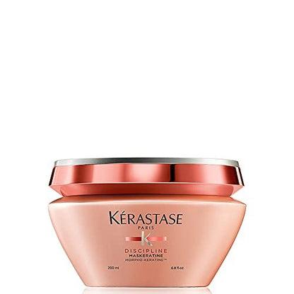 KÉRASTASE Discipline Maskeratine Hair Mask – Restorative Anti-Frizz & Heat Protectant Mask for All Hair Types, 6.8 Fl Oz Avelisse