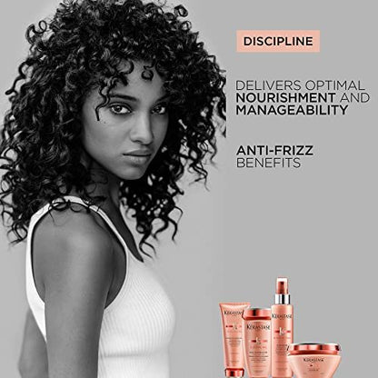 KÉRASTASE Discipline Maskeratine Hair Mask – Restorative Anti-Frizz & Heat Protectant Mask for All Hair Types, 6.8 Fl Oz Avelisse