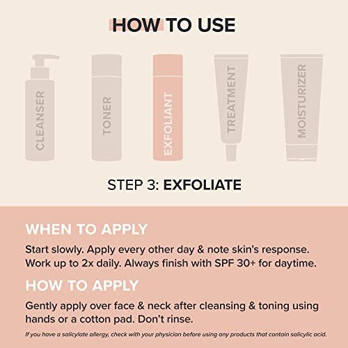 Paula's Choice RESIST Daily Pore Refining Treatment 2% BHA Exfoliant with Salicylic Acid & Hyaluronic Acid - Liquid Exfoliant for Oily, Normal and Combination Skin - 3 oz Avelisse
