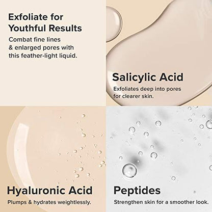 Paula's Choice RESIST Daily Pore Refining Treatment 2% BHA Exfoliant with Salicylic Acid & Hyaluronic Acid - Liquid Exfoliant for Oily, Normal and Combination Skin - 3 oz Avelisse