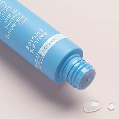 Paula's Choice RESIST Daily Pore Refining Treatment 2% BHA Exfoliant with Salicylic Acid & Hyaluronic Acid - Liquid Exfoliant for Oily, Normal and Combination Skin - 3 oz Avelisse
