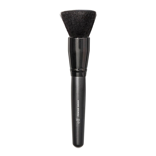 e.l.f. Powder Brush – Versatile Synthetic Bristle Brush for Powder & Blush, Vegan & Cruelty-Free