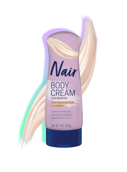 Nair Hair Remover Lotion with Cocoa Butter & Vitamin E, 9 oz (Pack of 6) - Gentle & Moisturizing Avelisse