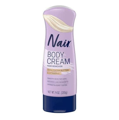 Nair Hair Remover Lotion with Cocoa Butter & Vitamin E, 9 oz (Pack of 6) - Gentle & Moisturizing Avelisse