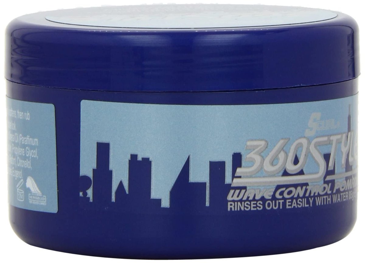 Luster's S-Curl 360 Wave Control Pomade - 3 oz (Pack of 6) - Define & Hold Waves Avelisse