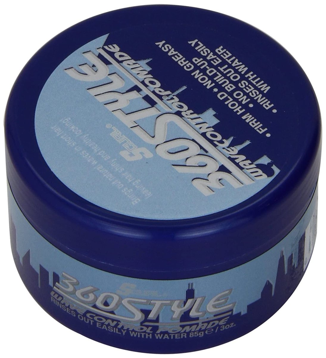 Luster's S-Curl 360 Wave Control Pomade - 3 oz (Pack of 6) - Define & Hold Waves Avelisse