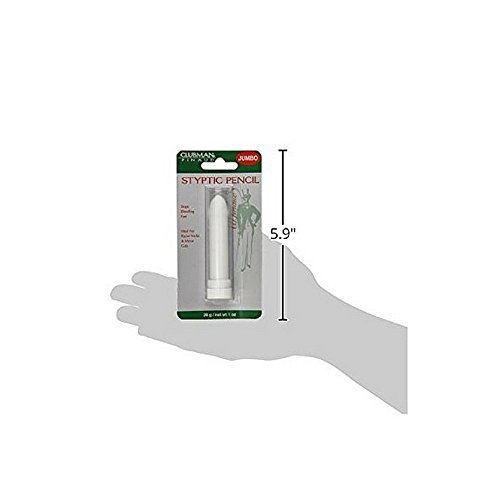 Clubman Jumbo Styptic Pencil - Fast Nosebleed & Nail Clipping Relief, 1 Oz - görsel 6