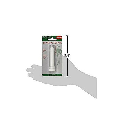 Clubman Jumbo Styptic Pencil - Fast Nosebleed & Nail Clipping Relief, 1 Oz
