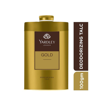 Yardley London Gold Deodorizing Talc Talcum Powder for Men, 3.5 oz