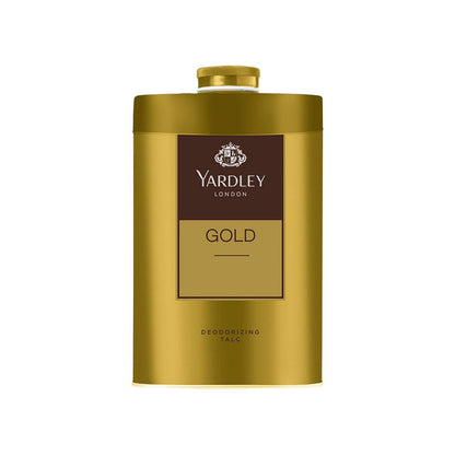 Yardley London Gold Deodorizing Talc Talcum Powder for Men, 3.5 oz