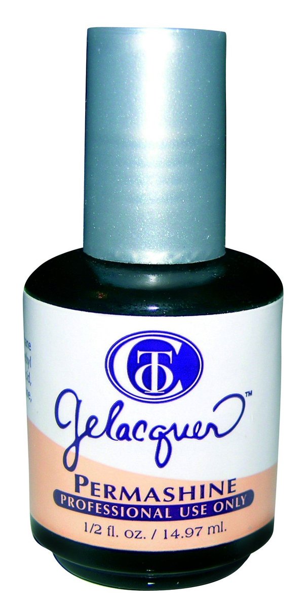 Christrio Soak Off Gel Permashine - Clear 0.5 oz Professional Nail Gel - görsel 1
