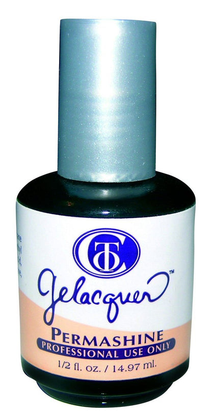 Christrio Soak Off Gel Permashine - Clear 0.5 oz Professional Nail Gel
