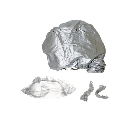 Red by Kiss Universal Soft Bonnet Hair Dryer Attachment - 30" Hose, Adjustable Hood, Airflow Vent Technology for Extensions, Roller Sets, Deep Conditioning, Includes 3 Shower Caps