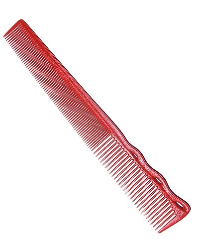 YS Park 252 Short Hair Design Comb Flex Shape Memory - Red Avelisse