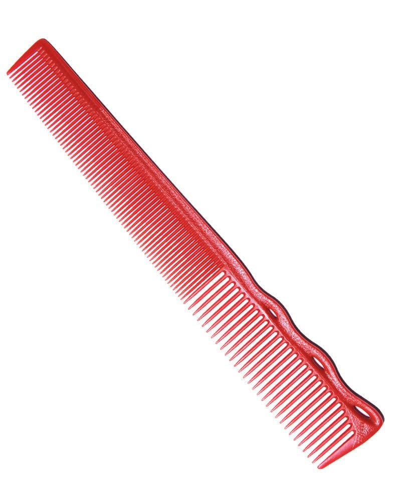YS Park 252 Short Hair Design Comb Flex Shape Memory - Red Avelisse