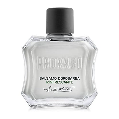 Proraso After Shave Balm - Eucalyptus Oil & Menthol - Refreshing After Shave Cream for All Beard Types - Premium Italian Shaving - 3.4 oz Avelisse