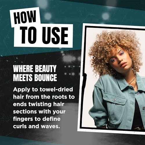 TIGI Catwalk Curls Rock Amplifier Shaping Cream – Defining Curl Cream for Wavy & Curly Hair, Flexible Hold & Frizz Control, 3-Pack (5.07 oz Each) Avelisse