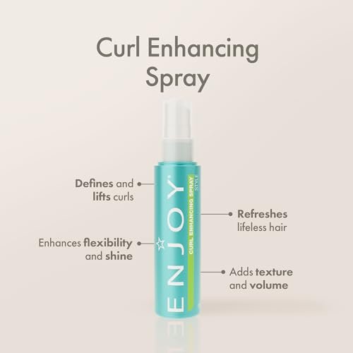 Enjoy Curl Enhancing Spray - Defining & Lifting Mist for Natural Curls - 3.4 oz Avelisse