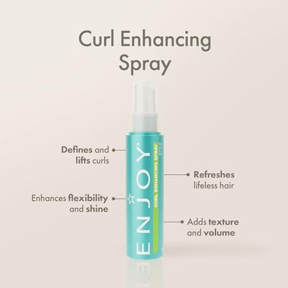 Enjoy Curl Enhancing Spray - Defining & Lifting Mist for Natural Curls - 3.4 oz Avelisse