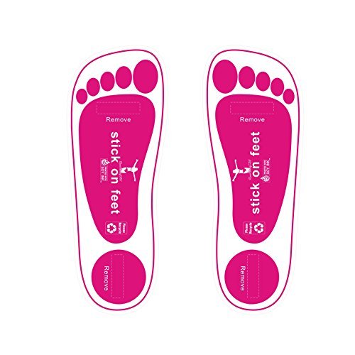 STICKONFEET Premium Feet Pads for Spray Tanning – Disposable Foot Protectors for Salons & Mobile Pros – 25 Pairs Avelisse