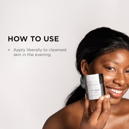 IMAGE Skincare the MAX Crème | Anti-Aging Night Cream for Firming, Tightening, Smoothing, and Evening Skin Tone | 1.7 oz Avelisse