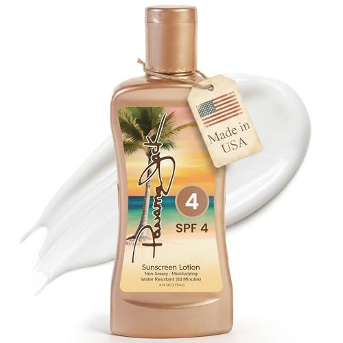 Panama Jack Sunscreen Tanning Lotion SPF 4 - Antioxidant Moisturizing Formula, 6 FL OZ - görsel 2