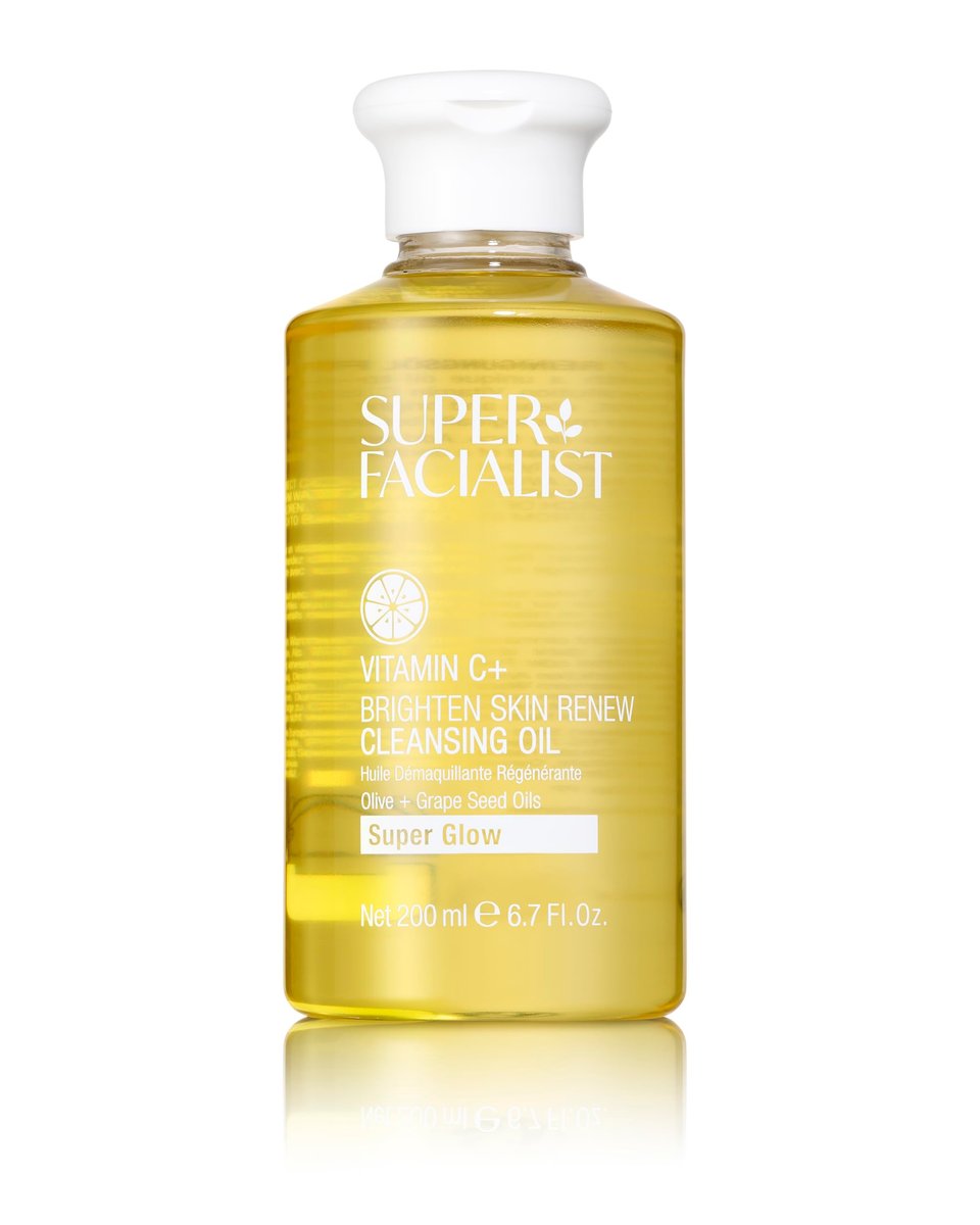 Super Facialist Face Cleanser Oil – Gentle Cleansing Oil with Vitamin C, Waterproof Makeup Remover & Facial Wash for All Skin Types, 6.76 oz - görsel 1