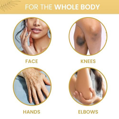 OMIC Lighten-Up Skin Brightening Serum with Argan Oil and Shea Butter - 1 Fl Oz / 30 ml Avelisse