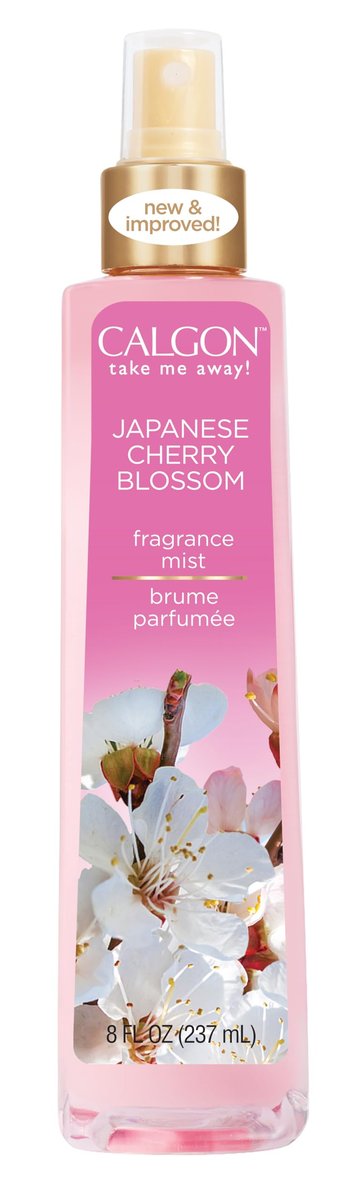 Calgon Fragrance Body Mist – Japanese Cherry Blossom, 8 oz - görsel 1