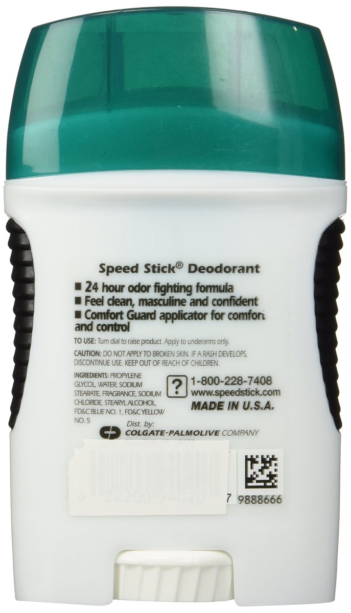 Speed Stick Deodorant Regular 1.8 oz (Pack of 3) – Mennen - görsel 3