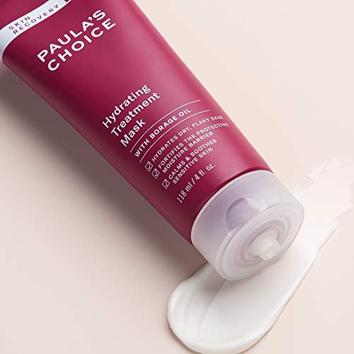 Paula's Choice SKIN RECOVERY Hydrating Treatment Face Mask - Overnight Mask with Primrose Oils, Vitamin C, A, E & Hyaluronic Acid for Smooth, Calm, Hydrated Skin - 4 oz Avelisse