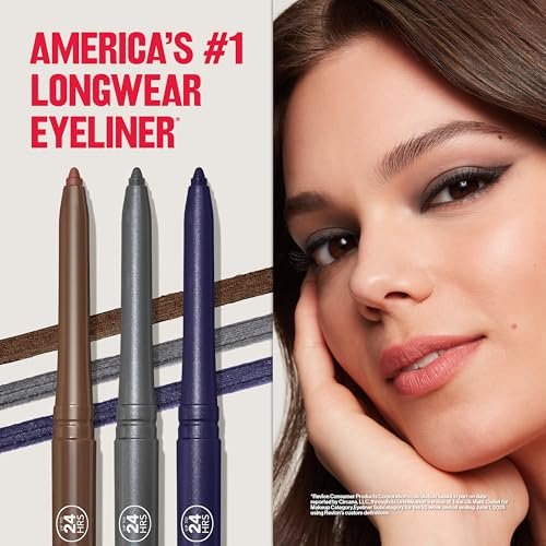 Revlon ColorStay Waterproof Eyeliner Pencil – Smudge-Proof, Long-Lasting Eye Makeup with Built-In Sharpener, Jade, 0.01 oz - görsel 14