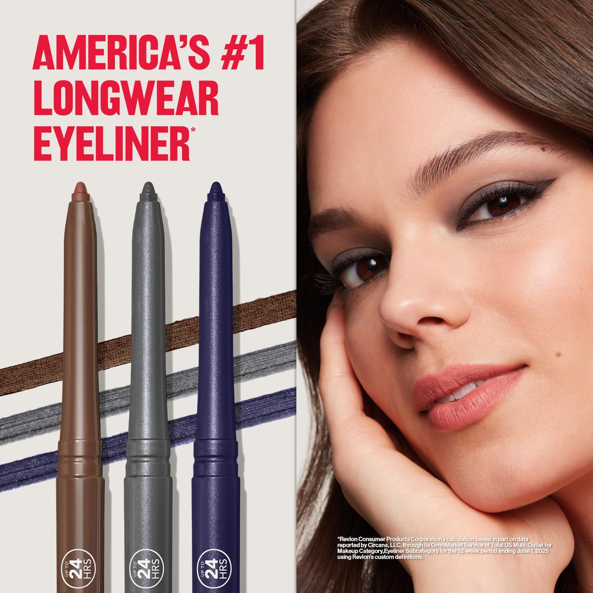 Revlon ColorStay Waterproof Eyeliner Pencil – Smudge-Proof, Long-Lasting Eye Makeup with Built-In Sharpener, Jade, 0.01 oz - görsel 13