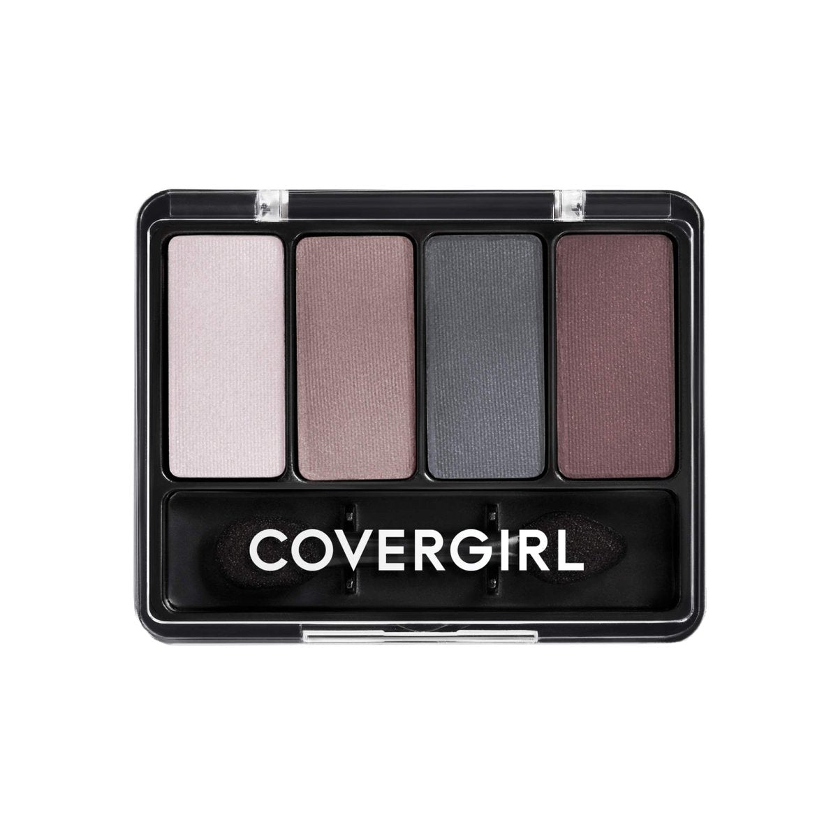 COVERGIRL Eye Enhancers 4-Kit Eyeshadow - Smokey Nudes 286, Silky Sheer Formula, Cruelty-Free Avelisse