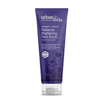 Urban Veda Exfoliating Face Scrub with Vitamin C - Brightening Face Scrub for Women, Unclog Pores for Natural Glow, Hydrating Face Cleanser for Dry & Dull Skin, 4.2 Fl Oz Avelisse