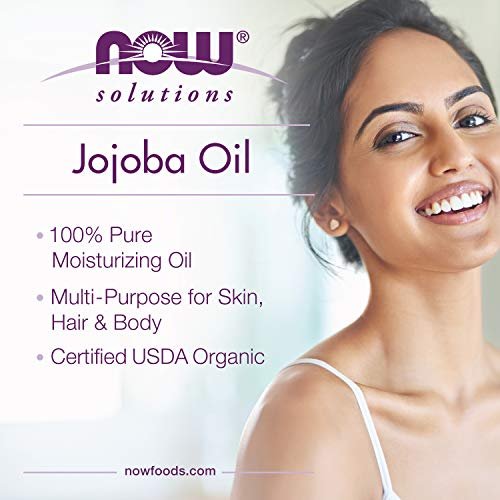 Organic Jojoba Oil for Face, Hair, and Body - Multi-Purpose Moisturizer, 8 oz Avelisse