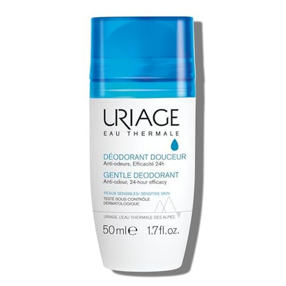 Uriage Deodorant for Sensitive Skin – Aluminum-Free, 24-Hour Odor Protection, No White Marks, Unisex