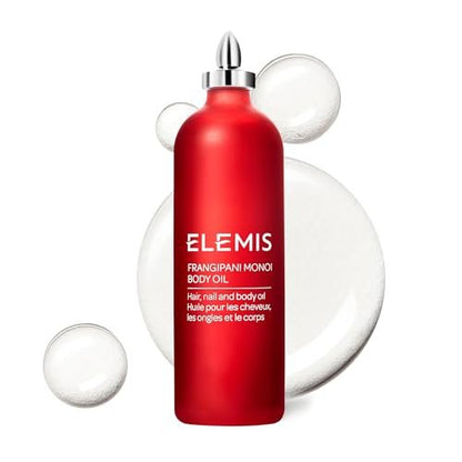 ELEMIS Frangipani Monoi Body Oil 100ml – Luxurious Nourishing Oil for Soft, Hydrated Skin & Hair Avelisse