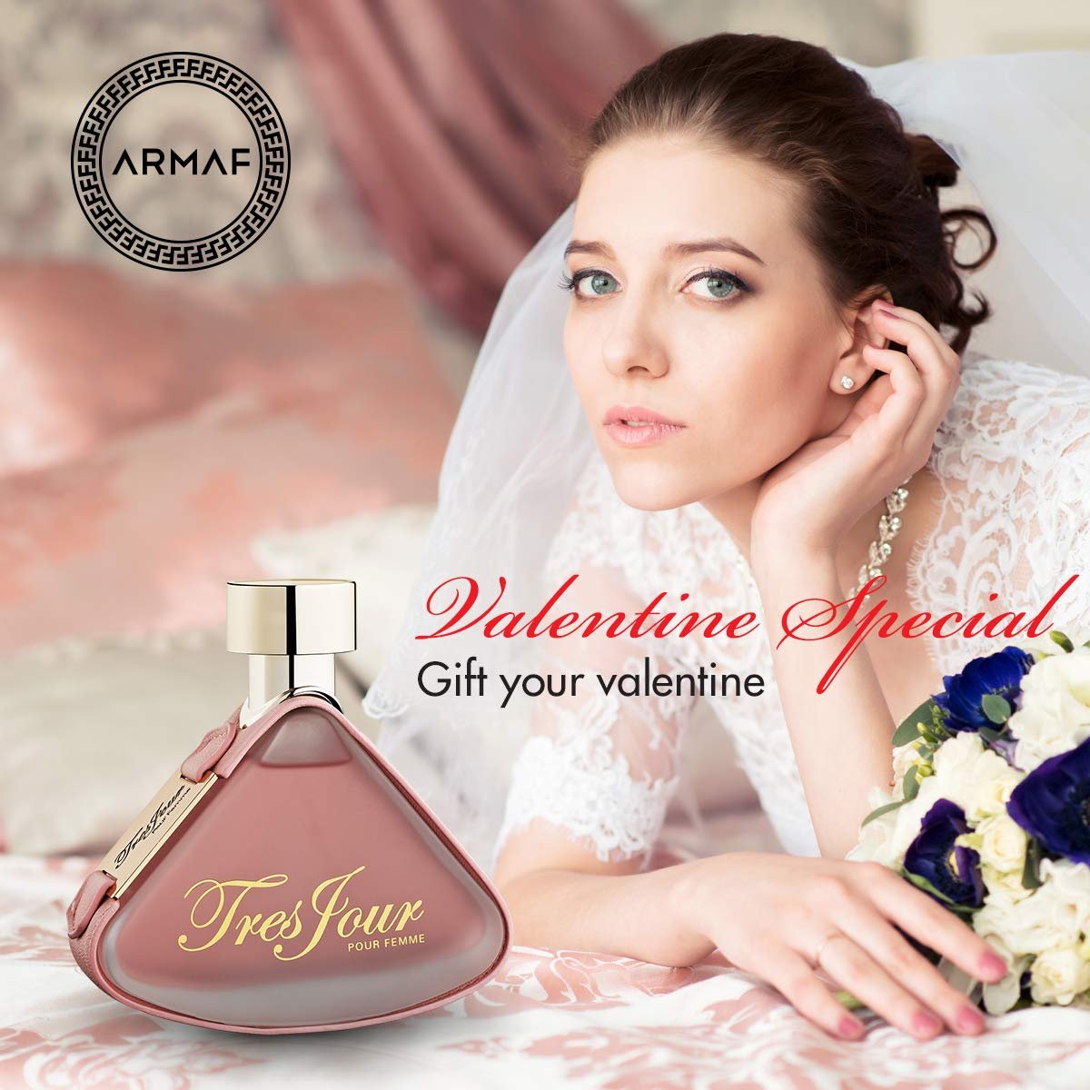 Armaf Tres Jour for Women Eau de Parfum Spray, 3.4 oz – Elegant & Long-Lasting Floral Fragrance - görsel 10