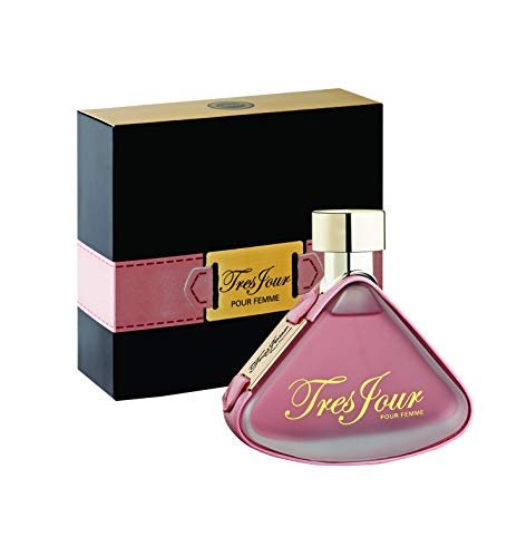Armaf Tres Jour for Women Eau de Parfum Spray, 3.4 oz – Elegant & Long-Lasting Floral Fragrance - görsel 1